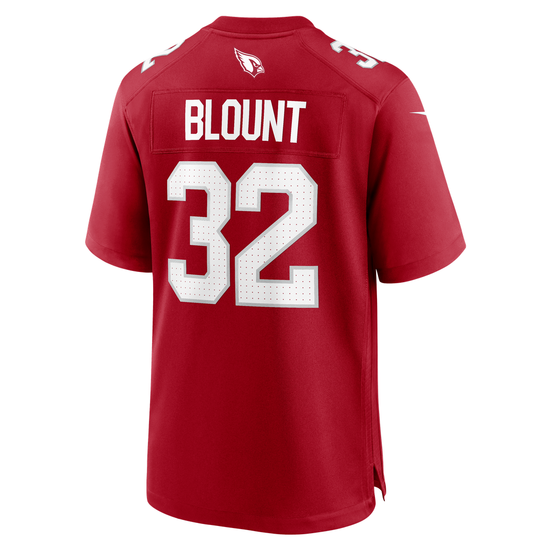 Arizona Cardinals Joey Blount Cardinal Game Jersey product image 3, provided for visual reference and product detail review