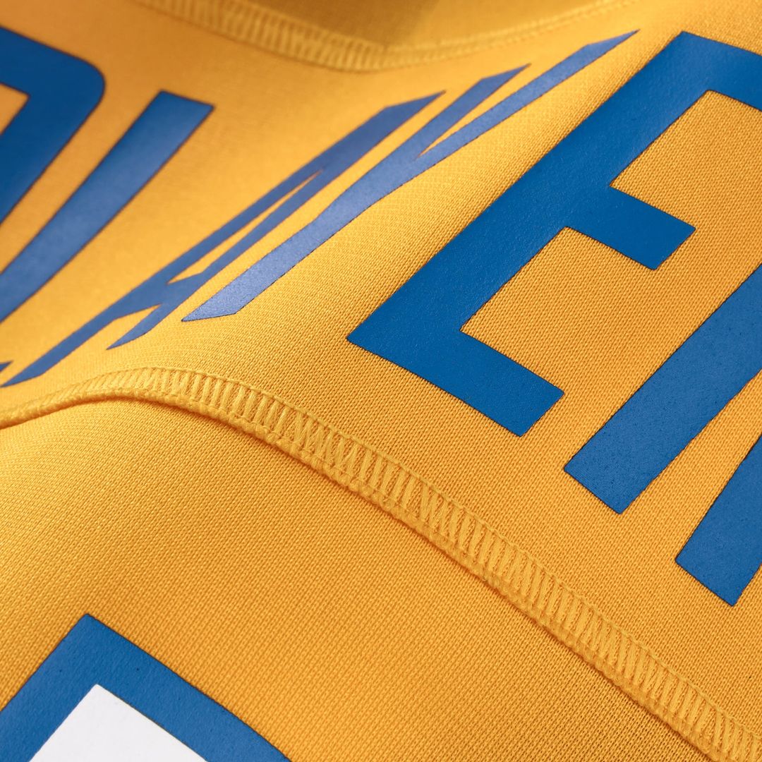Los Angeles Chargers Oronde Gadsden Gold Alternate Charger Power Game Jersey product image 14, provided for visual reference
