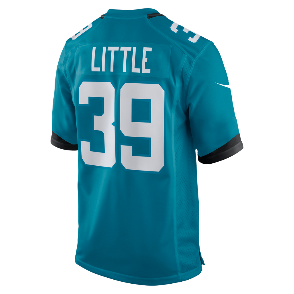 Jacksonville Jaguars Cam Little Teal Team Game Jersey product image 3, provided for visual reference and product detail