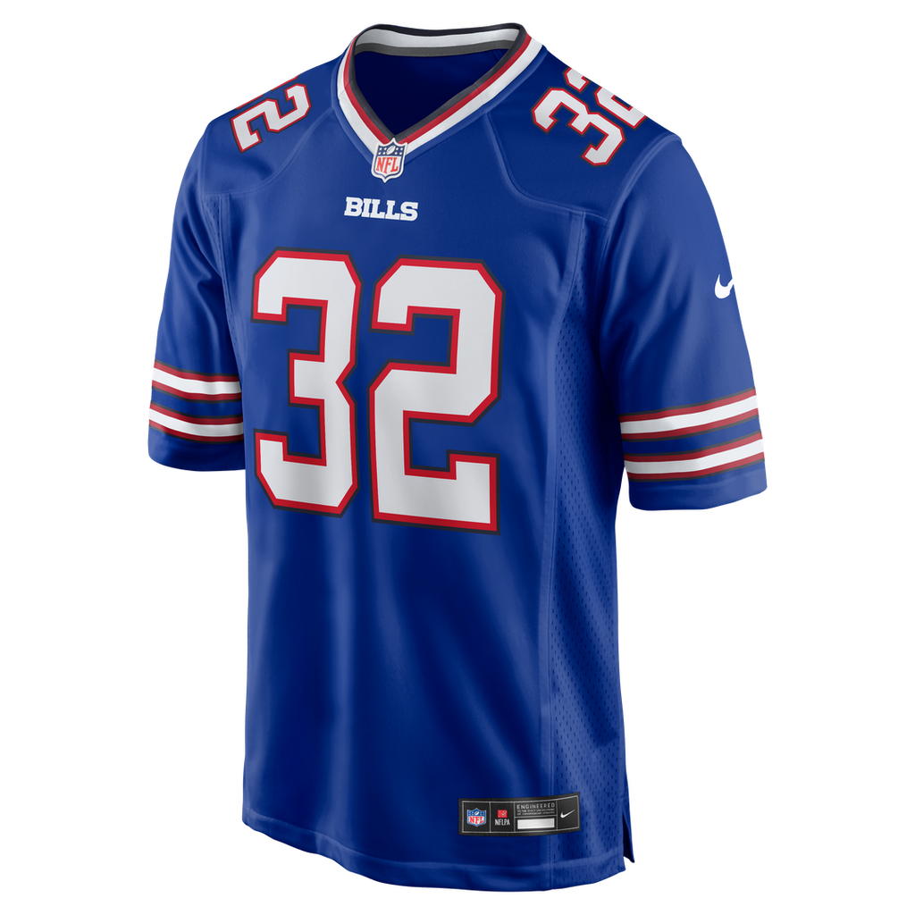 Buffalo Bills Toriano Pride Jr. Royal Team Game Jersey product image 4, provided for visual reference and product detail