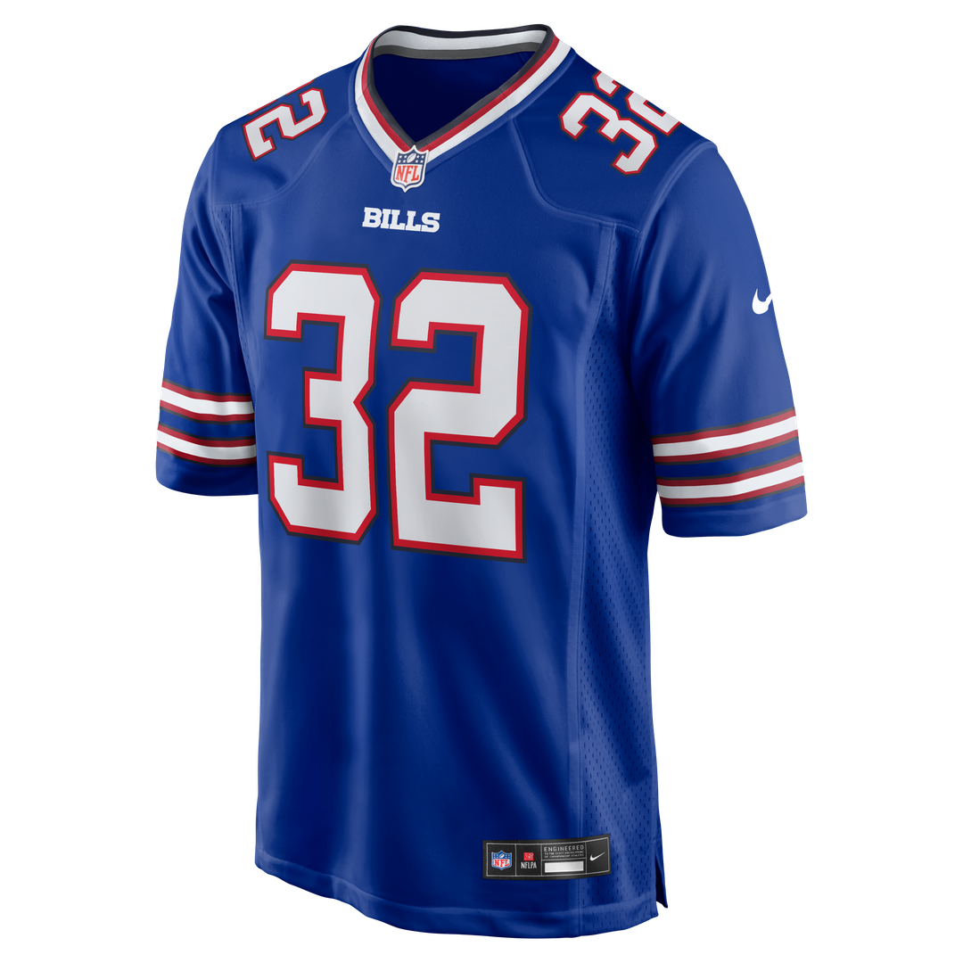 Buffalo Bills Toriano Pride Jr. Royal Team Game Jersey product image 4, provided for visual reference and product detail