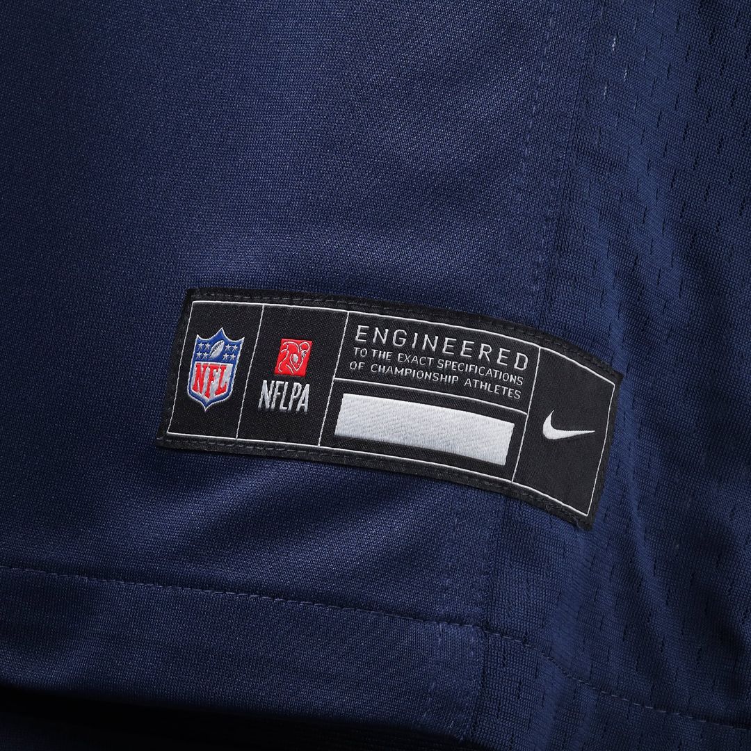 Seattle Seahawks Jaxon Smith-Njigba College Navy Game Jersey product image 12, provided for visual reference and product