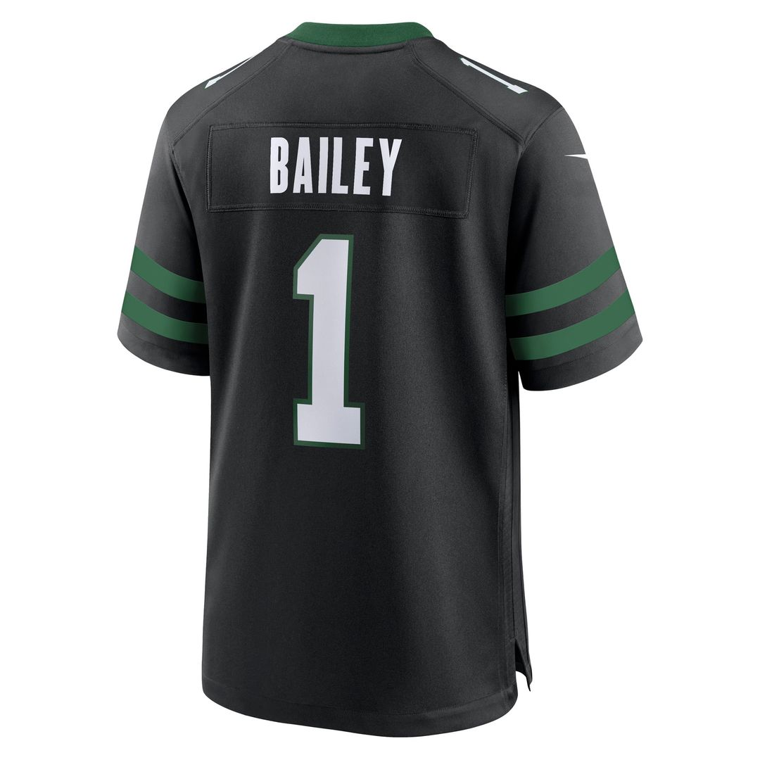 New York Jets David Bailey Green Team Game Jersey product image 15, provided for visual reference and product detail review