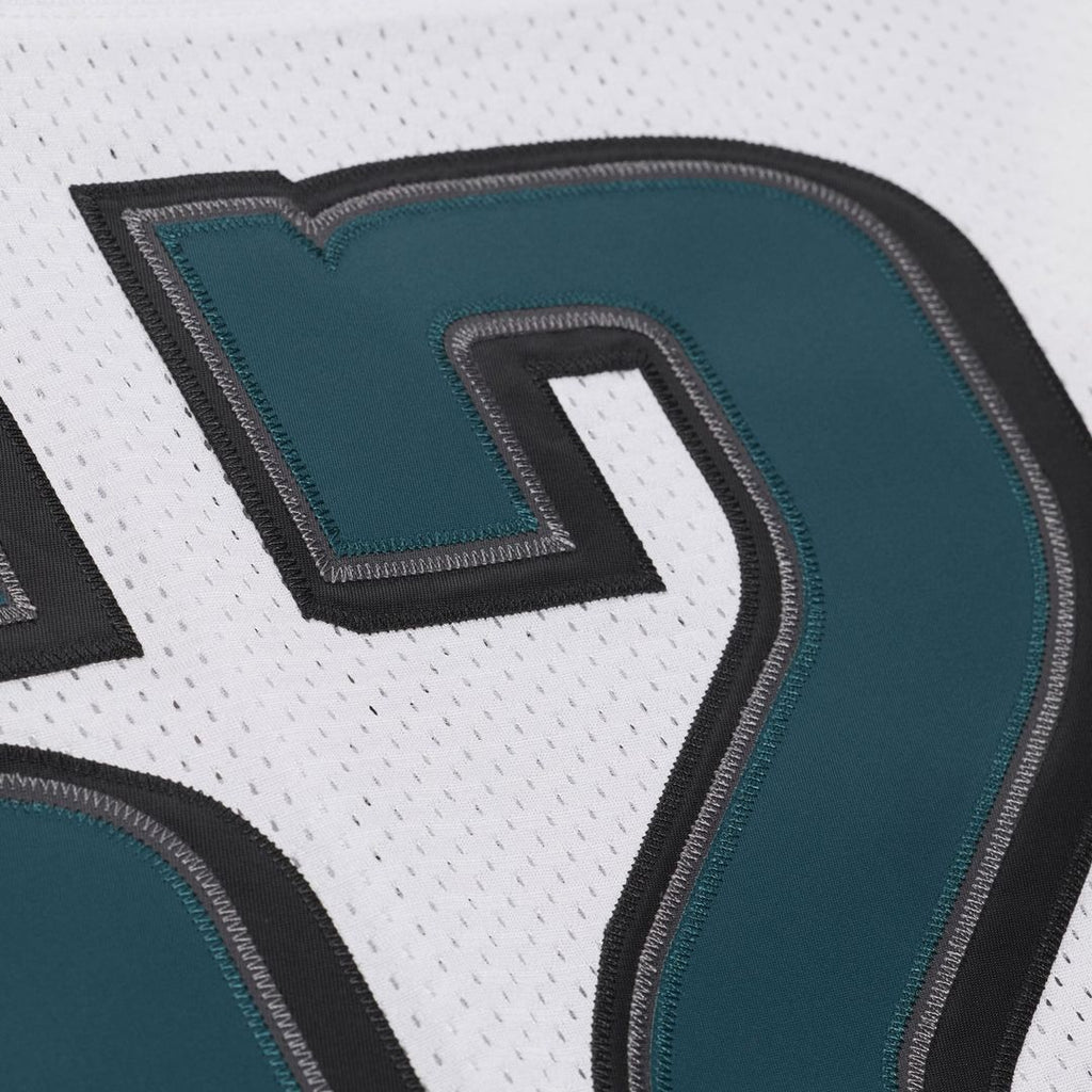 Philadelphia Eagles Jason Kelce White 2011 Authentic Throwback Jersey product image 8, provided for visual reference and