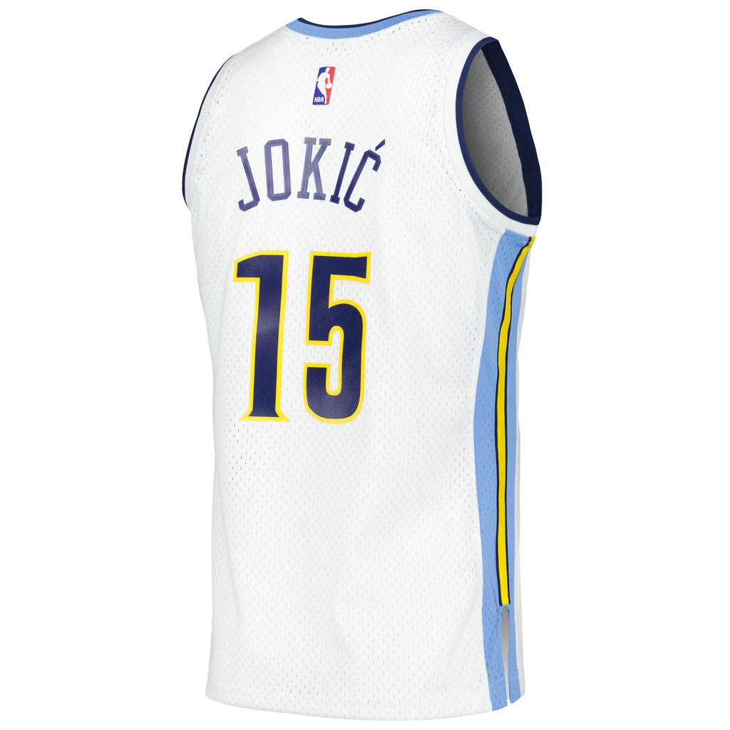 Nikola Jokić Denver Nuggets 2016/17 Throwback Swingman Jersey - Mens product image 4, provided for visual reference and