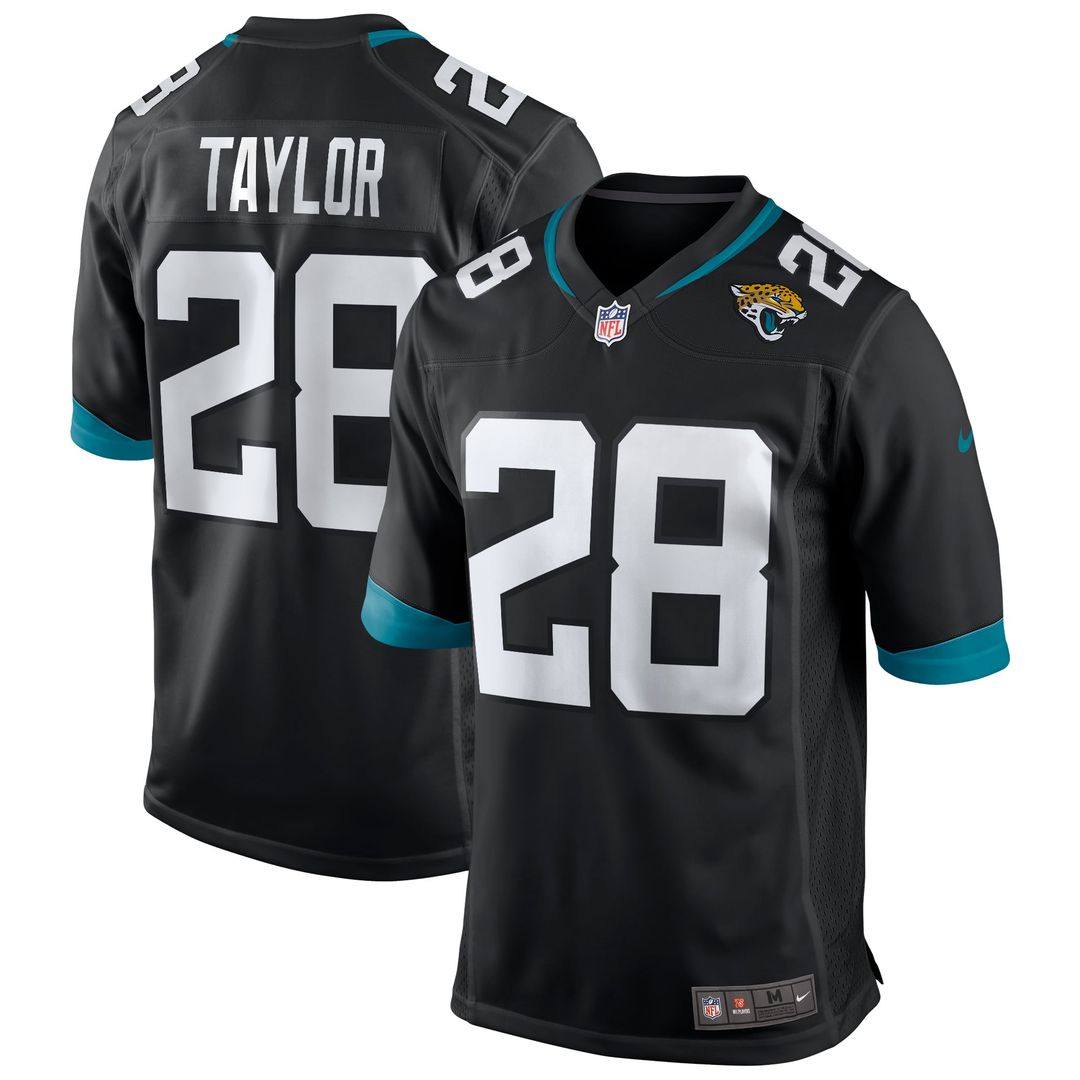 Jacksonville Jaguars Fred Taylor Black Retired Player Alternate Game Jersey product image 1, provided for visual reference