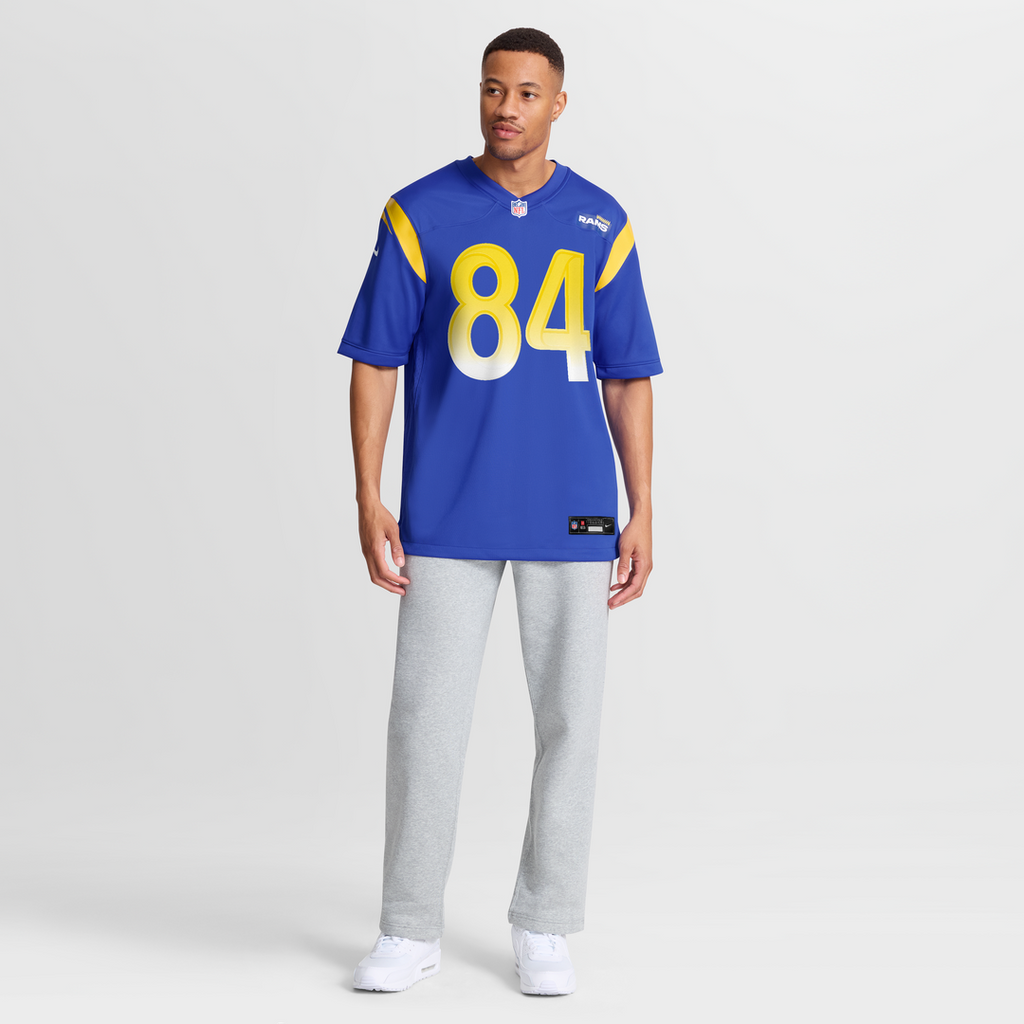 Los Angeles Rams Colby Parkinson Royal Team Game Jersey product image 7, provided for visual reference and product detail