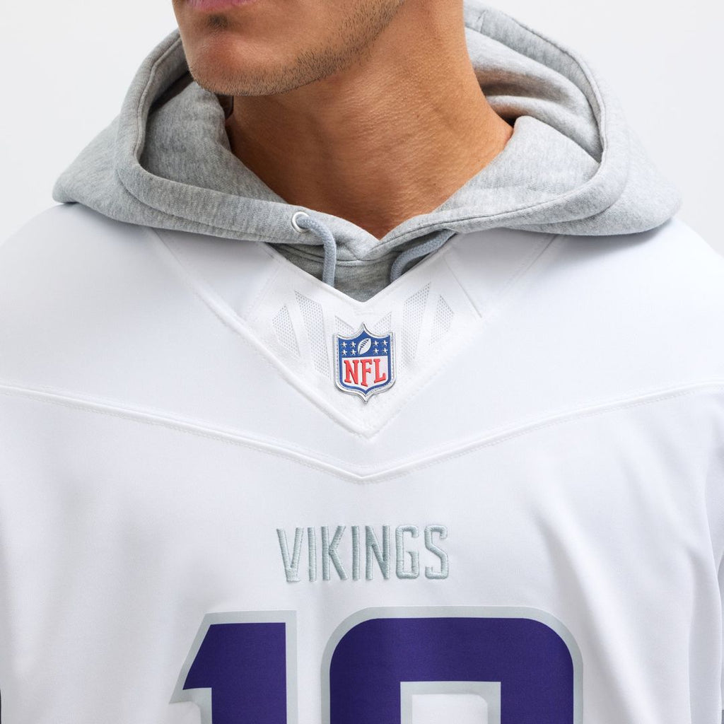 Minnesota Vikings Justin Jefferson White Alternate Vapor F.U.S.E. Limited Jersey product image 7, provided for visual