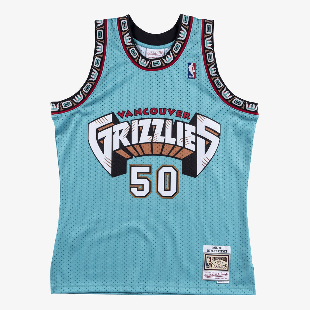 Vancouver Grizzlies Mitchell & Ness Bryant Reeves 1995 product image 3
