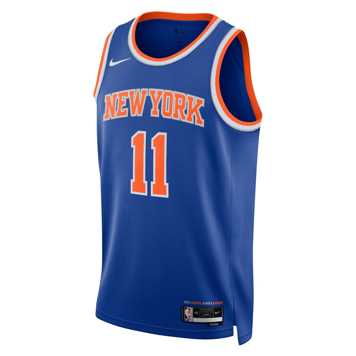 New York Knicks Replica Icon Swingman Jersey - Unisex - Jalen Brunson product image 3, provided for visual reference and