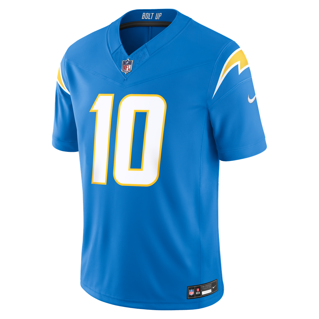Los Angeles Chargers Justin Herbert Navy Alternate Super Chargers Vapor F.U.S.E. Stitched Limited Jersey product image 16,