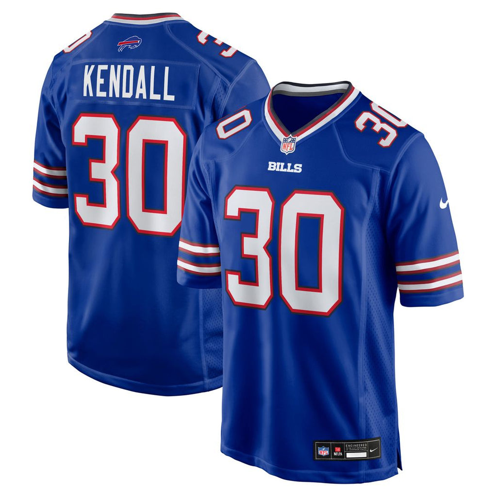 Buffalo Bills Anthony Kendall Royal Team Game Jersey product image 1, provided for visual reference and product detail review