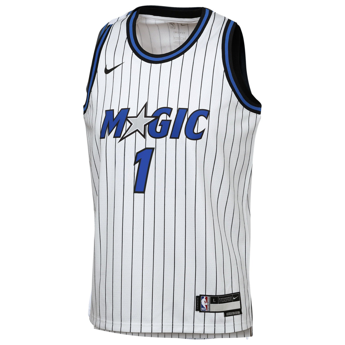 Jonathan Isaac Orlando Magic Association Edition Replica Swingman Jersey - White - Youth product image 3, provided for