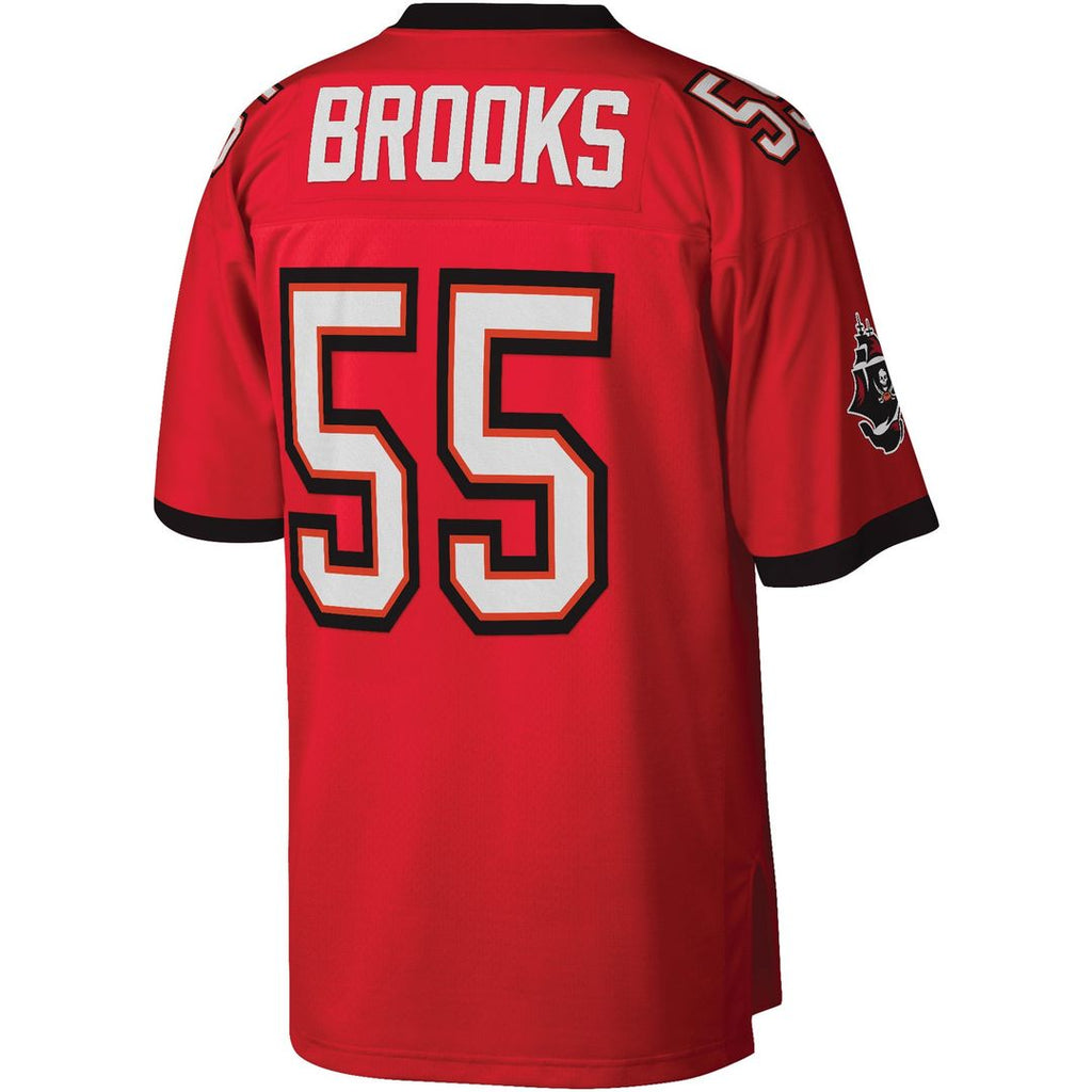 Tampa Bay Buccaneers Derrick Brooks Orange Legacy Replica Jersey product image 9, provided for visual reference and product