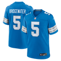 Detroit Lions Teddy Bridgewater Blue Team Game Jersey product image 1, provided for visual reference and product detail