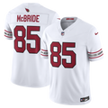 Arizona Cardinals Trey McBride White Vapor F.U.S.E. Stitched Limited Jersey product image 1, provided for visual reference