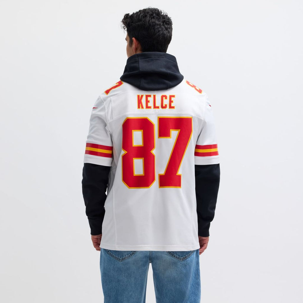 Kansas City Chiefs Travis Kelce Red Vapor F.U.S.E. Limited Jersey product image 11, provided for visual reference and