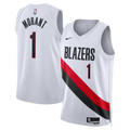 Portland Trail Blazers Replica Association Edition Swingman Basketball Jersey - White - Ja Morant - Unisex product image 1,