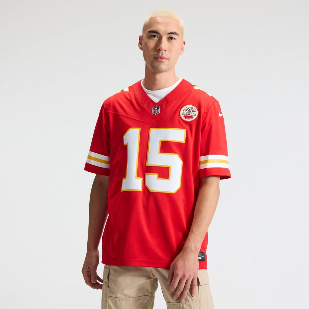 Kansas City Chiefs Patrick Mahomes White Vapor F.U.S.E. Stitched Limited Jersey product image 8, provided for visual