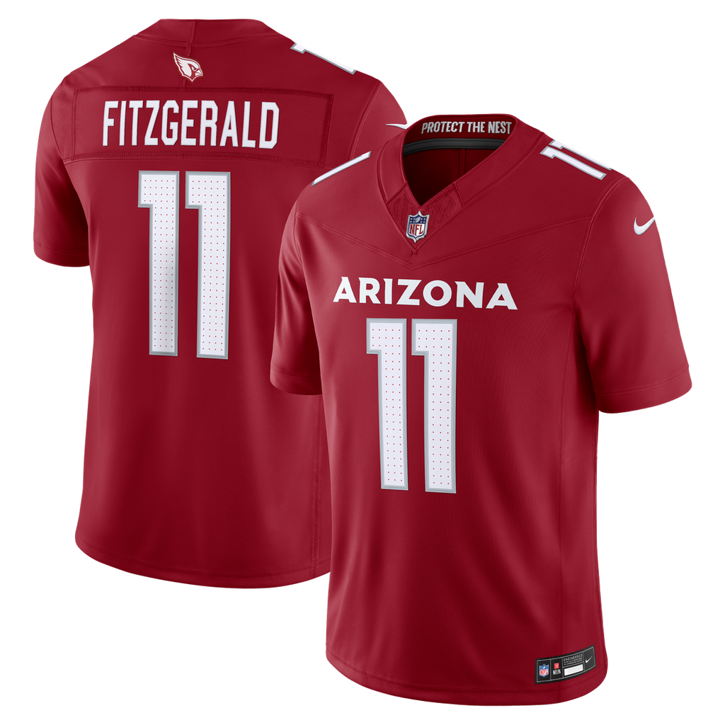 Arizona Cardinals Larry Fitzgerald Cardinal Vapor F.U.S.E. Stitched Retired Limited Jersey product image 1, provided for