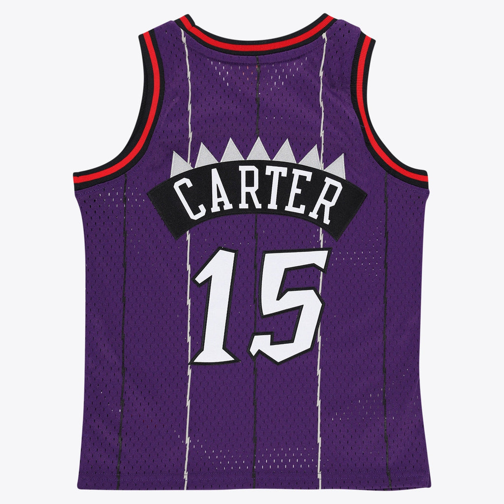 Vince Carter Toronto Raptors Swingman Jersey - Youth product image 3, provided for visual reference and product detail review