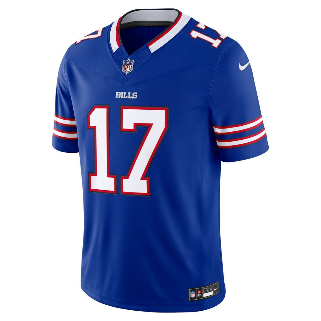 Buffalo Bills Josh Allen Royal Team Vapor F.U.S.E. Stitched Limited Jersey product image 5, provided for visual reference