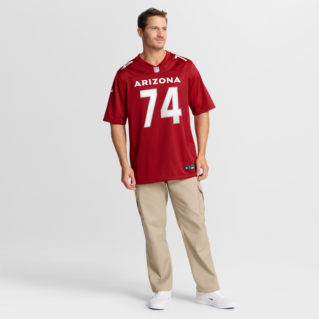 Arizona Cardinals Isaiah Adams Cardinal Team Game Jersey product image 7, provided for visual reference and product detail