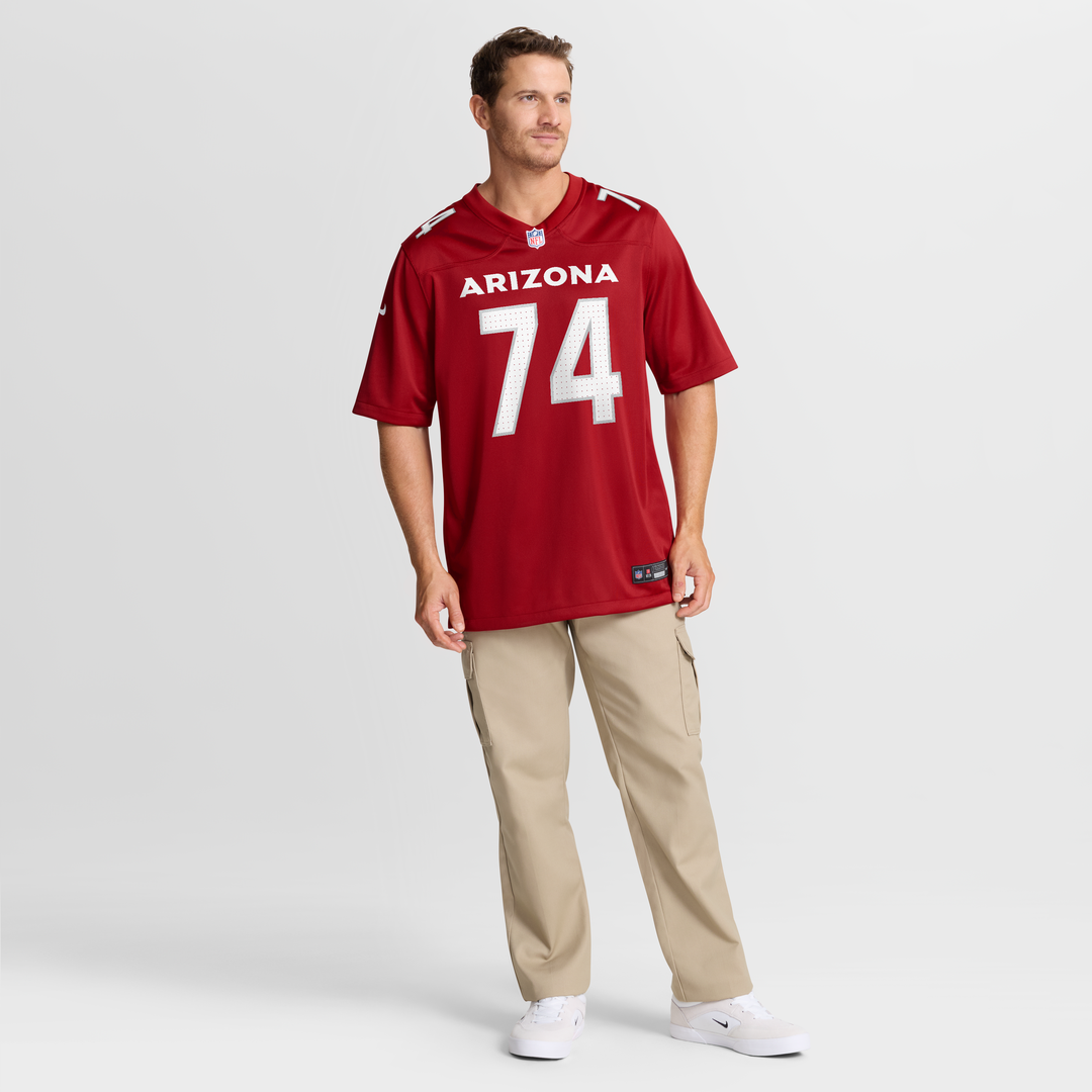Arizona Cardinals Isaiah Adams Cardinal Team Game Jersey product image 7, provided for visual reference and product detail