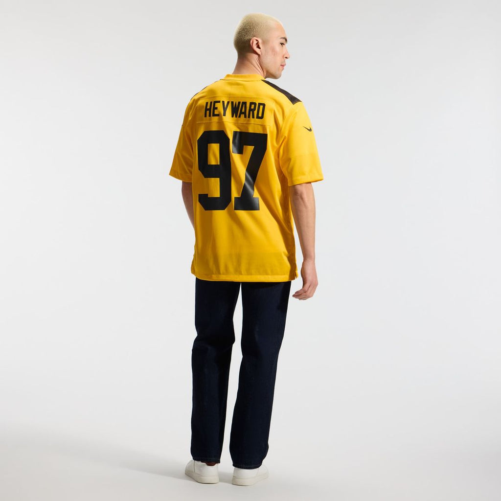 Pittsburgh Steelers Cameron Heyward Black Game Jersey product image 21, provided for visual reference and product detail