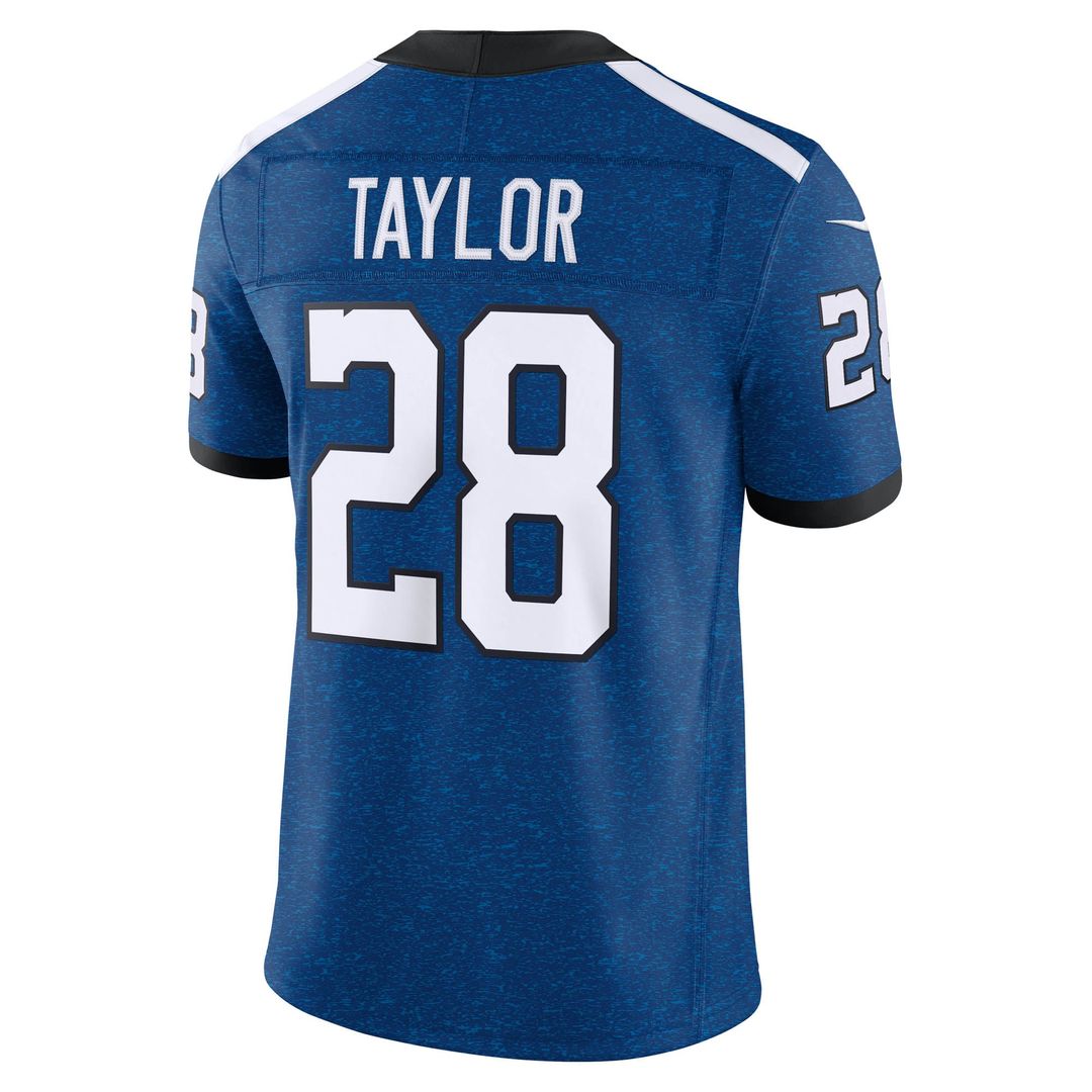Indianapolis Colts Jonathan Taylor Royal Alternate Indiana Nights Vapor F.U.S.E. Stitched Limited Jersey product image 3,