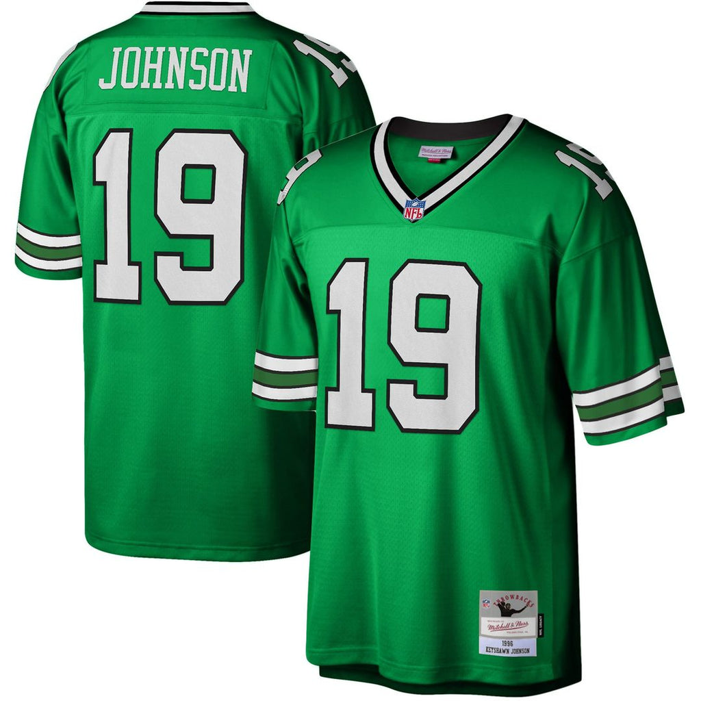 New York Jets Keyshawn Johnson Green Legacy Replica Jersey product image 9, provided for visual reference and product detail