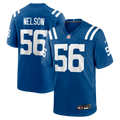 Indianapolis Colts Quenton Nelson Royal Game Player Jersey product image 1, provided for visual reference and product detail