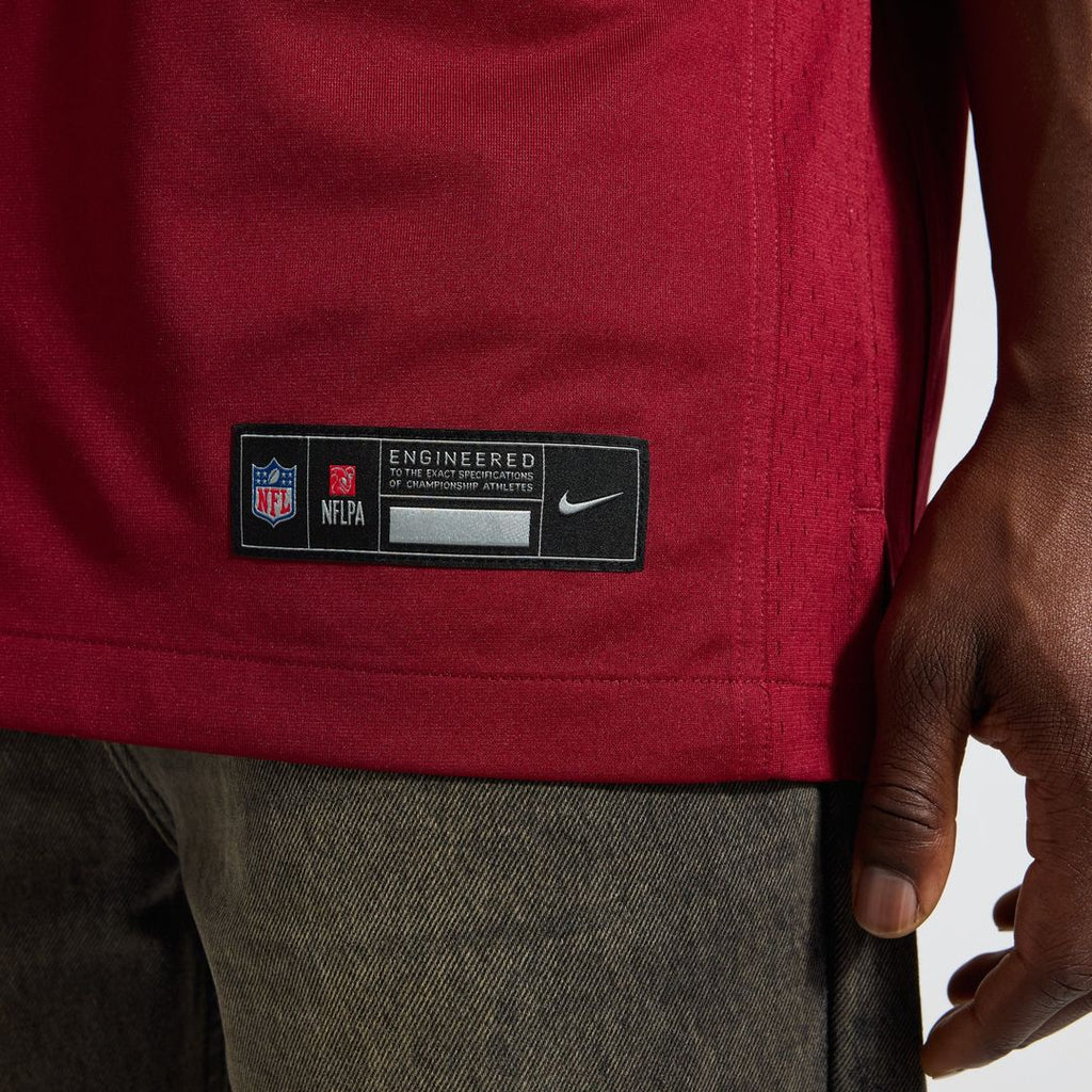 Washington Commanders Frankie Luvu Burgundy Game Jersey product image 8, provided for visual reference and product detail