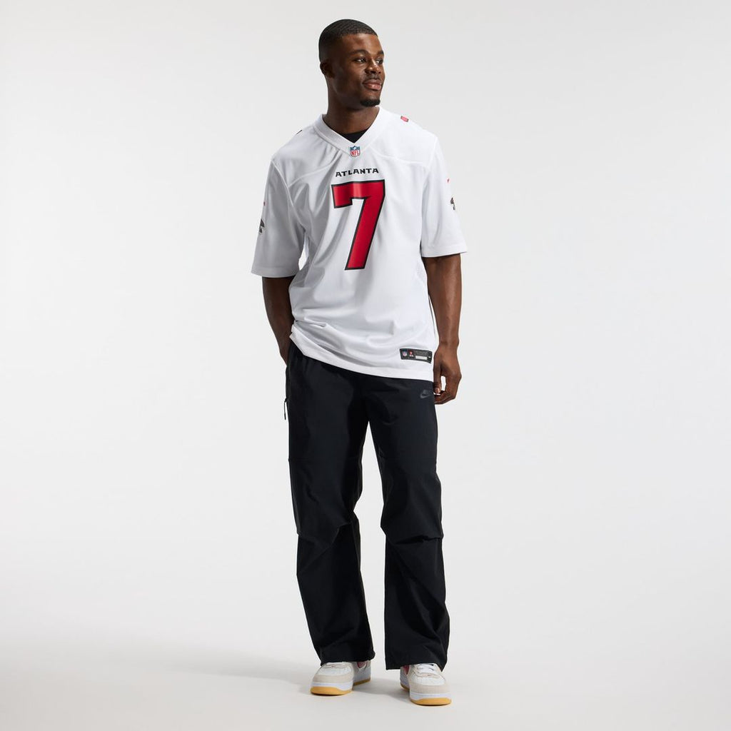 Atlanta Falcons Bijan Robinson White Game Jersey product image 4, provided for visual reference and product detail review