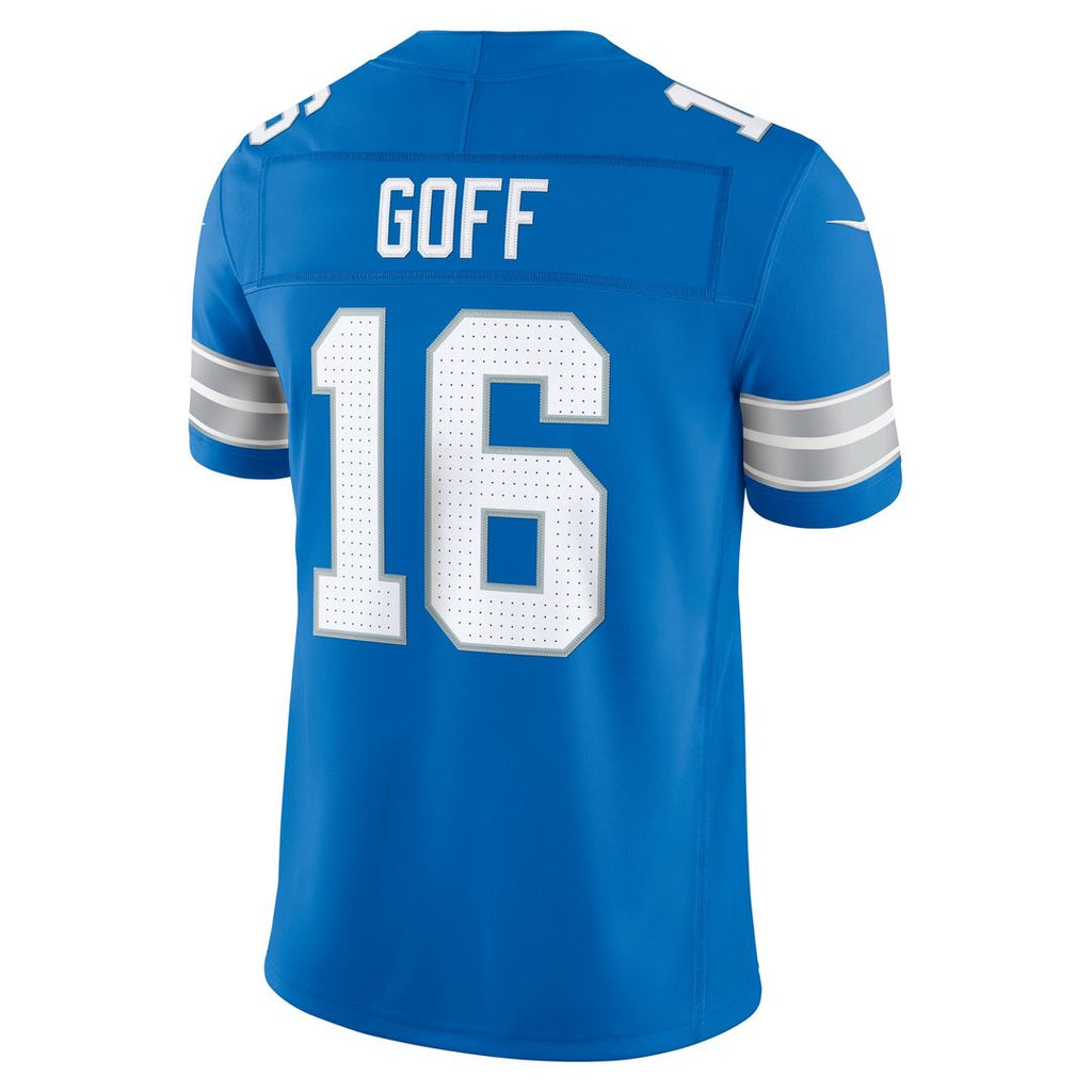 Detroit Lions Jared Goff Black Alternate Vapor F.U.S.E. Stitched Limited Jersey product image 9, provided for visual