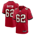 Graham Barton Pick No. 26 Red Player Game Jersey product image 1, provided for visual reference and product detail review