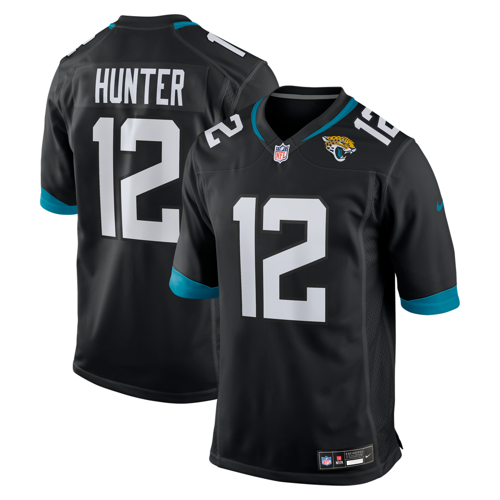 Jacksonville Jaguars Travis Hunter Black Alternate Game Jersey product image 14, provided for visual reference and product