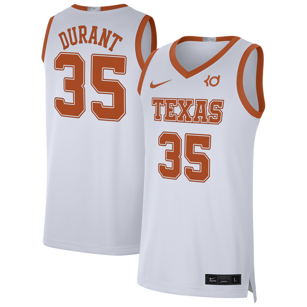 Kevin Durant Texas Longhorns Jersey - Mens product image 2, provided for visual reference and product detail review