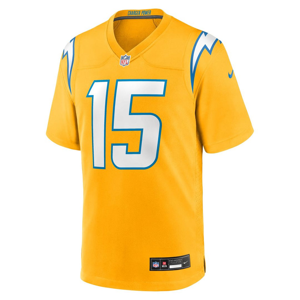 Los Angeles Chargers Ladd McConkey Powder Blue Player Game Jersey product image 21, provided for visual reference and