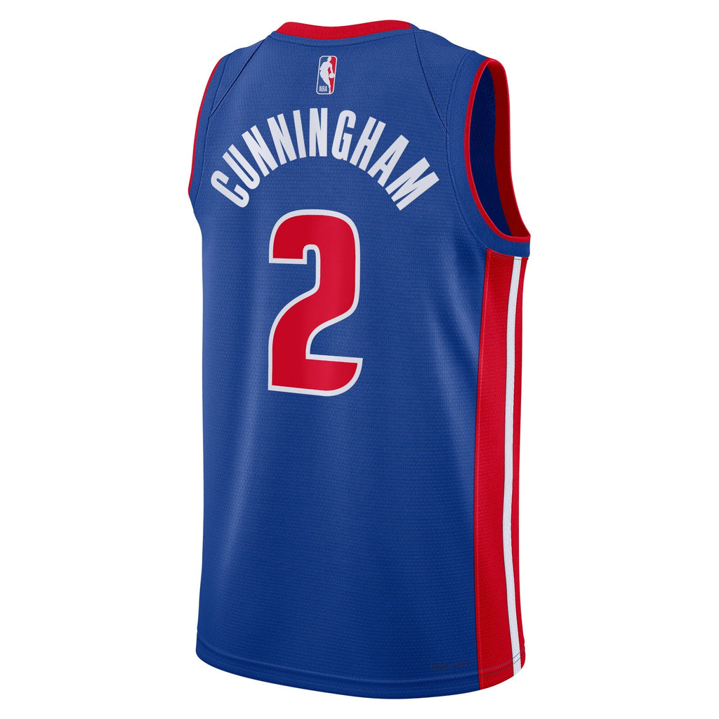 Detroit Pistons Nike Icon Edition Swingman Jersey - Blue product image 3