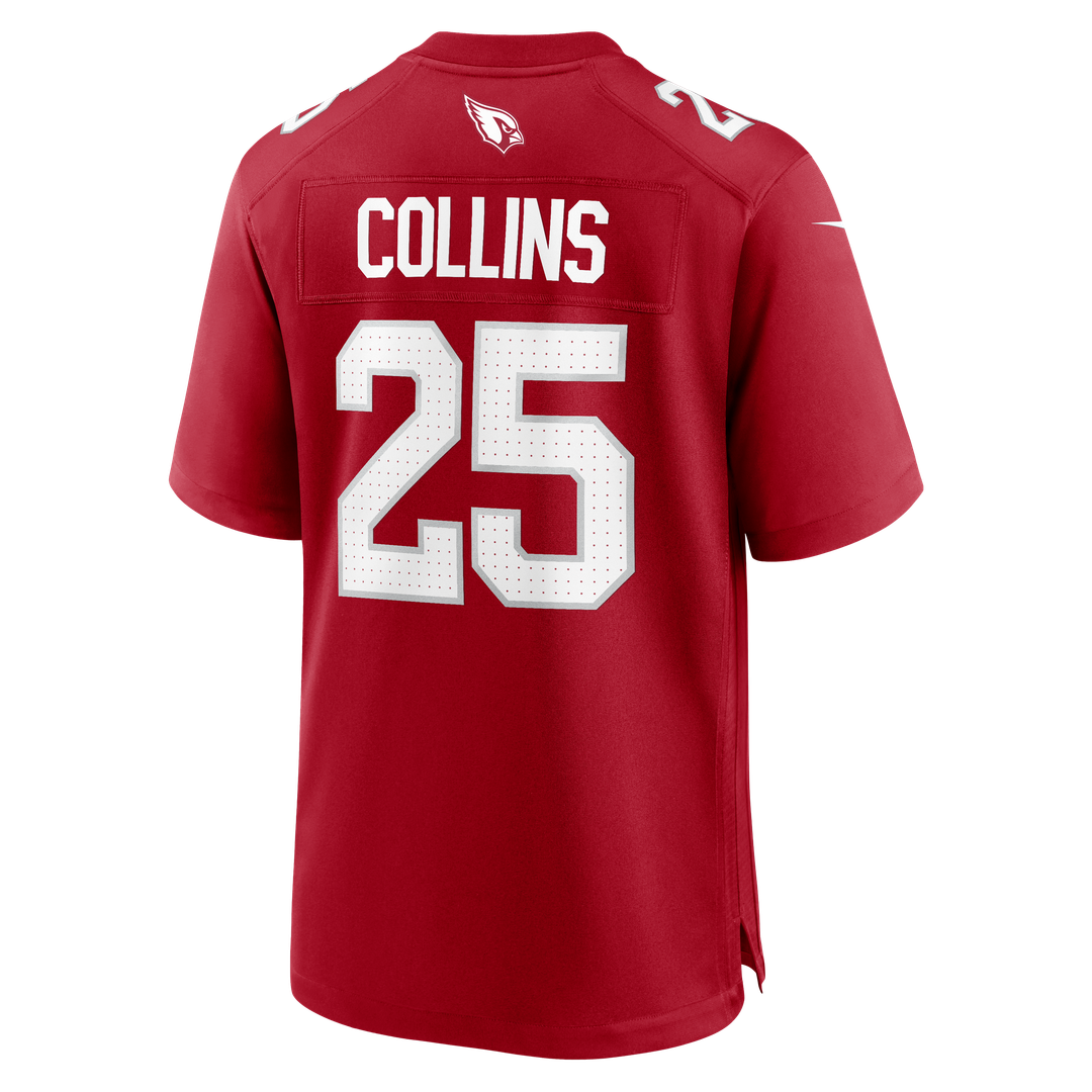 Arizona Cardinals Zaven Collins Cardinal Home Game Jersey product image 3, provided for visual reference and product detail