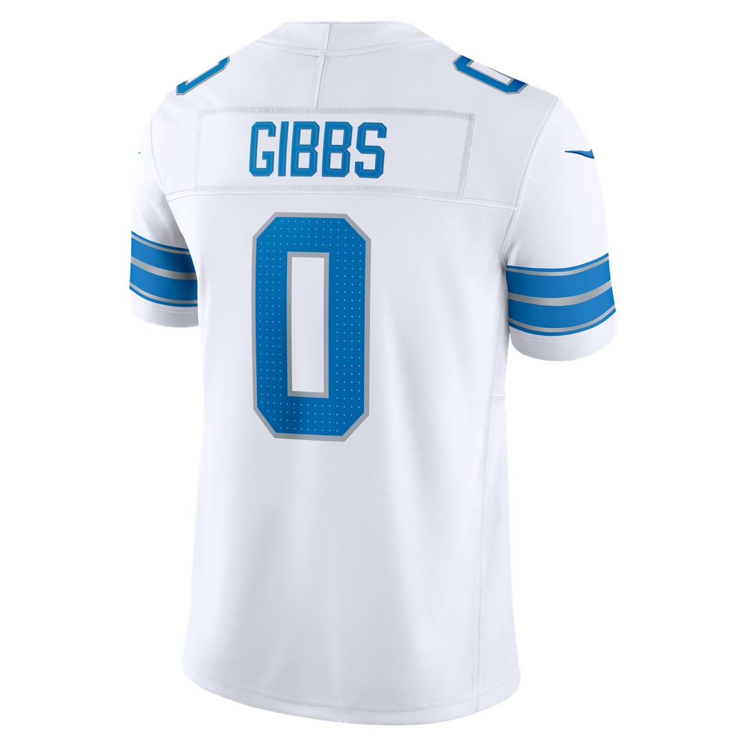 Detroit Lions Jahmyr Gibbs Black Alternate Vapor F.U.S.E. Stitched Limited Jersey product image 9, provided for visual