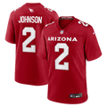 Arizona Cardinals Will Johnson Cardinal Team Game Jersey product image 1, provided for visual reference and product detail