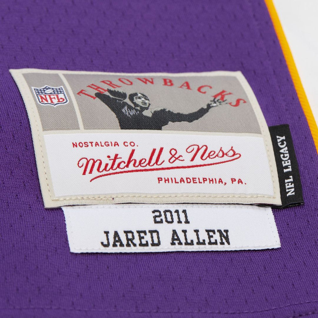 Minnesota Vikings Jared Allen Purple 2011 Legacy Replica Jersey product image 5, provided for visual reference and product
