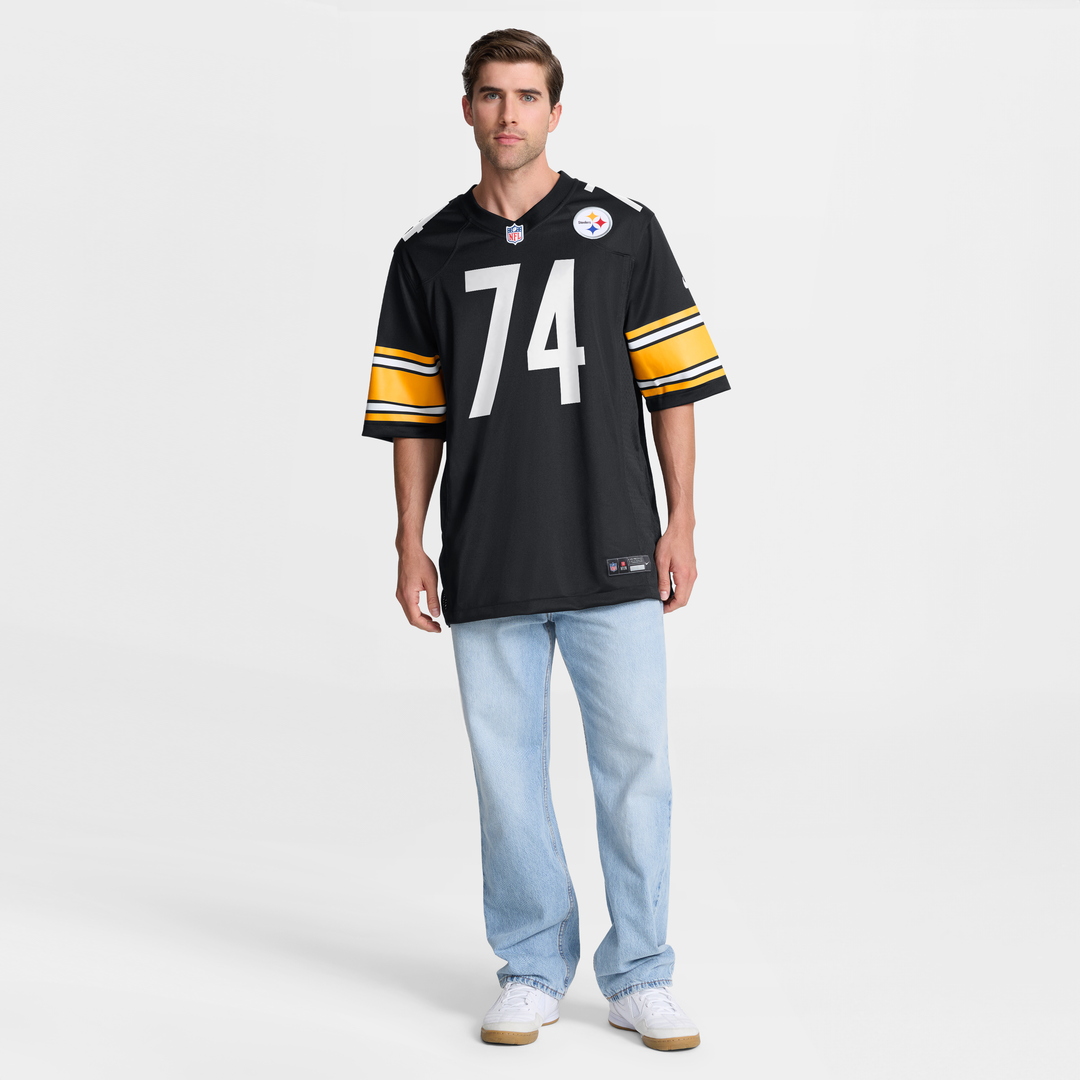 Pittsburgh Steelers Spencer Anderson Black Game Jersey product image 7, provided for visual reference and product detail