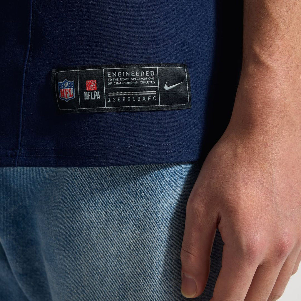 Dallas Cowboys CeeDee Lamb Navy Alternate Vapor F.U.S.E. Elite Jersey product image 10, provided for visual reference and