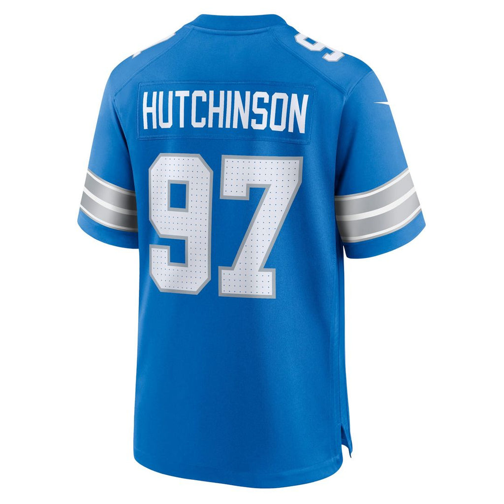 Detroit Lions Aidan Hutchinson Black 2nd Alternate Game Jersey product image 15, provided for visual reference and product