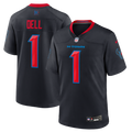 Houston Texans Tank Dell Navy Alternate Game Jersey product image 1, provided for visual reference and product detail review