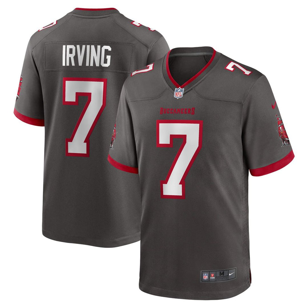 Tampa Bay Buccaneers Bucky Irving Orange Alternate Game Jersey product image 7, provided for visual reference and product