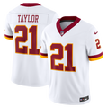 Washington Commanders Sean Taylor White Vapor F.U.S.E. Stitched Retired Limited Jersey product image 1, provided for visual
